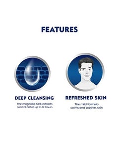 Nivea Men Oil Control Face Wash 100 G With Magnolia Bark Extracts For 12 Hr Oil Control In Summer 10 X Vitamin C Effect For Radiant Skin For Oily Skin  - Image 2