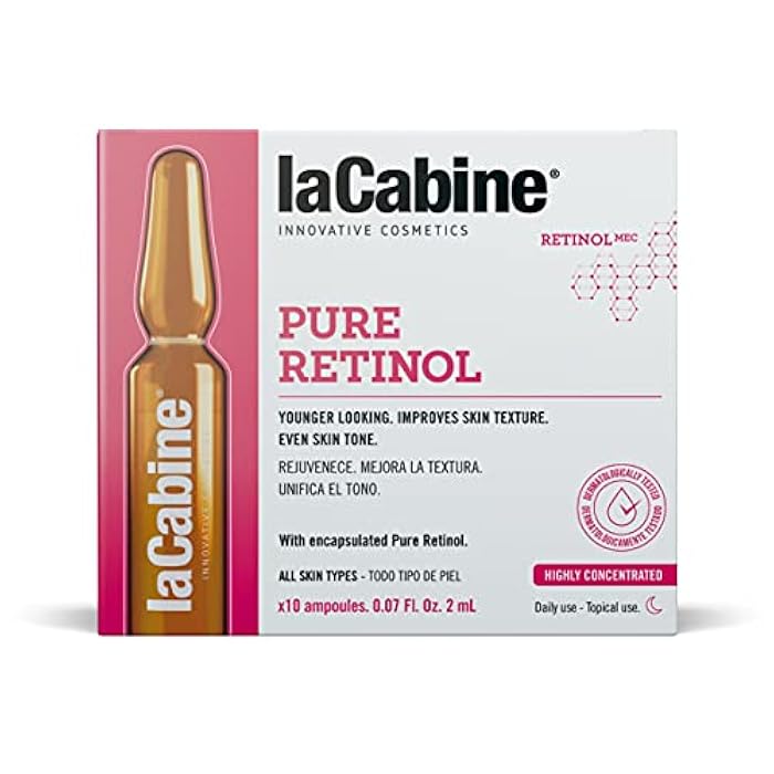 La Cabine laCabine Pure Retinol Ampoule Serum with pure retinol for a youthful radiance and a renewed skin - Image 1