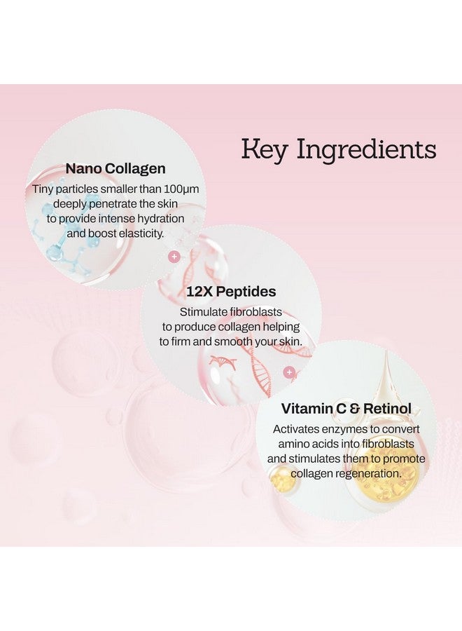 MEDITHERAPY Collagen Peptide 12X Boosting Serum, Enhances Skin Elasticity & Reduces Deep Wrinkles, Promotes Collagen Production for Firm and Youthful Skin, Korean Skincare, 1.01 fl.oz - Image 4