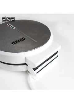 سبيس شوب ماكينة صنع الوافل وبسكويت الآيس كريم من دي إس بي، 1000 واط، KC1144 - أبيض  - Image 4