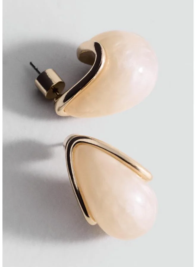 Mango  Resin Drop Earrings for Women | Best Price UAE