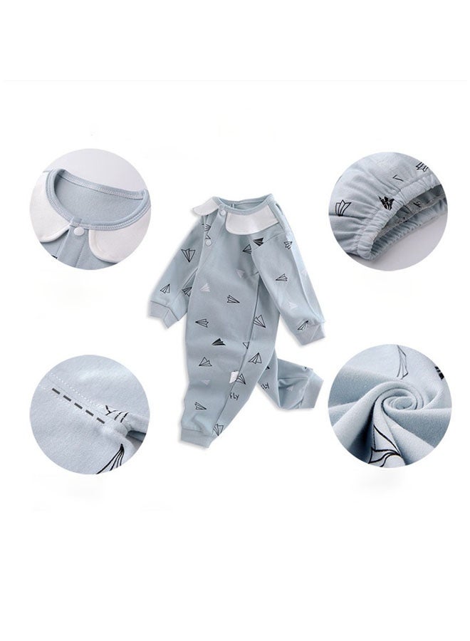 Hanayo Baby Newborn Essentials Layette Gift Set with Box 22 Piece Girl Boys Gifts Premium Cotton Clothes Accessories Set Fits Newborn Baby Cuddle Strap Bib Gloves(Blue) - Image 5