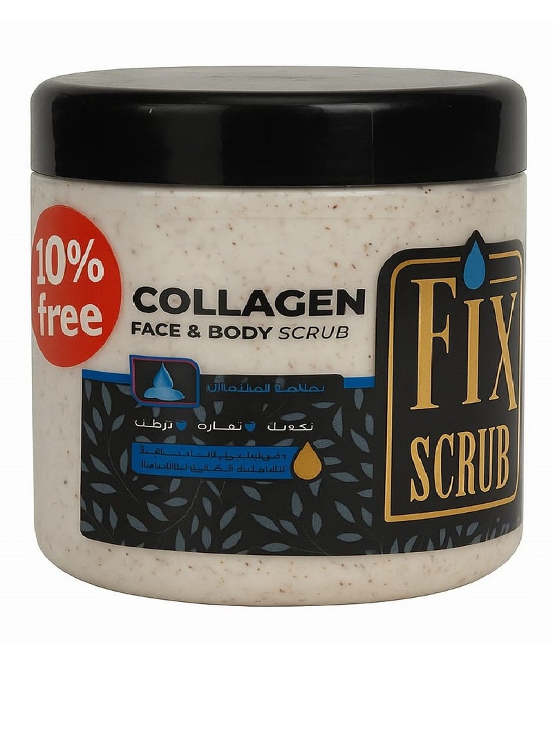 FIX- Scrub Face & Bady Collagen 500g