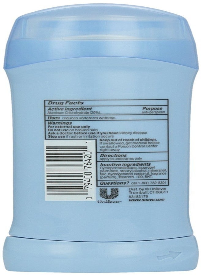 Suave 24 Hour Protection Invisible Solid Deodorant for Women, Fresh - 2.6 oz - 4 pk - Image 2