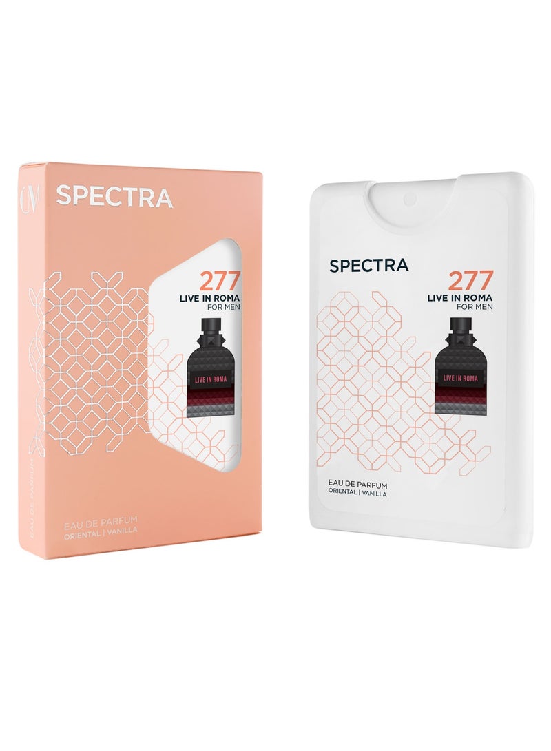 سبكترا بوكيت 277 عطر لايف ان روما او دي بارفيوم للرجال - 18مل - Image 1