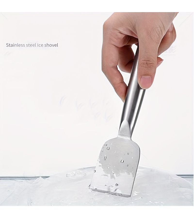 All-Steel Long Handle Multi-Purpose Scraper Kitchen Defrosting Floor Adhesive Remover - Image 5