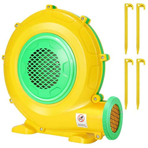 ZAFIED Bounce House Blower, 950W/1.27HP Commercial Air Blower with Double-Sided Fan Blade Design, Strong Wind and Great Heat Dissipation Properties for Bouncy Castle, Jump Slides, Arch, Inflatables - Image 1