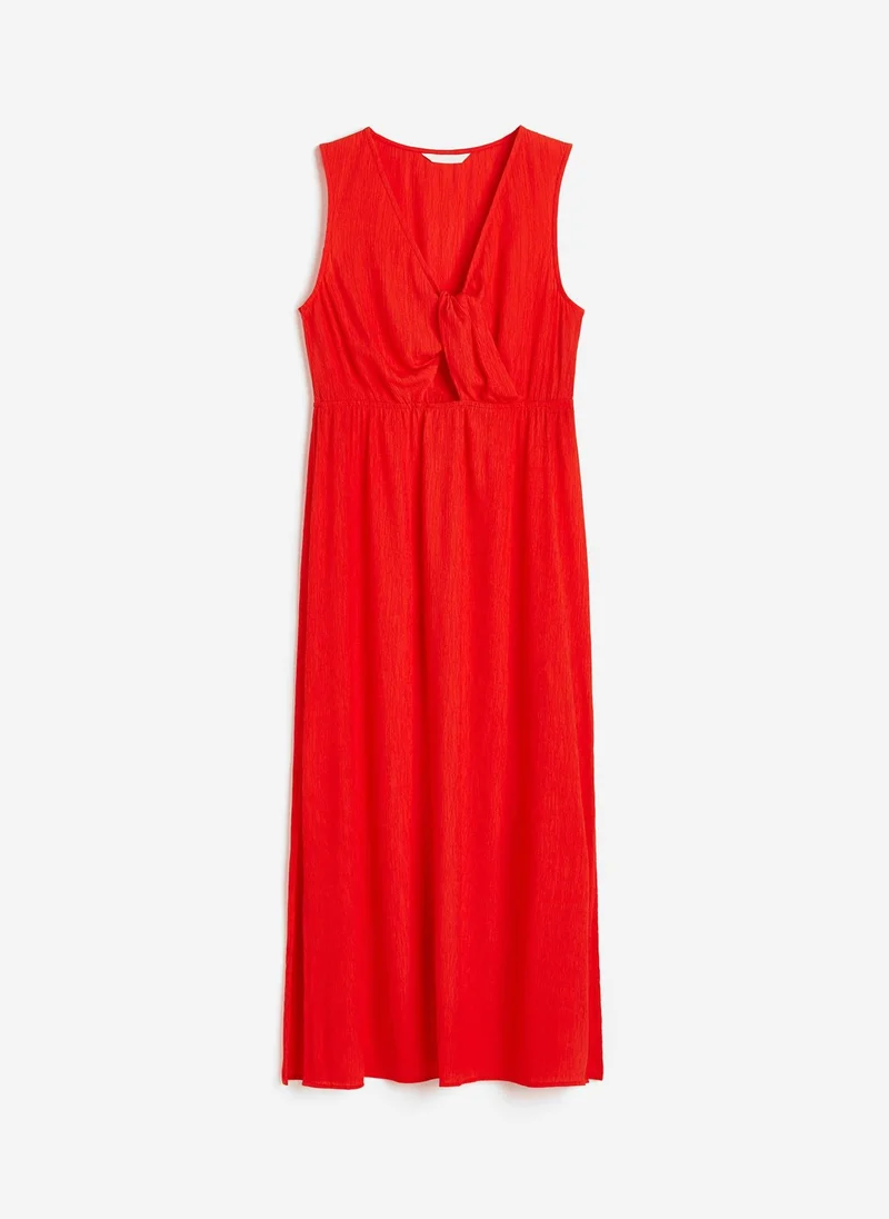 H&M Halterneck Linen Dress