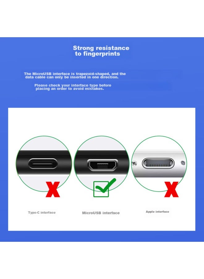 trendsetter Wireless Controller Cable For Xbox One S, Ps4 Charging Cable, Windows Phone Android Connection Cable, Microsoft Pc Charging Adapter Cable, Micro Usb To Android Interface - Image 3