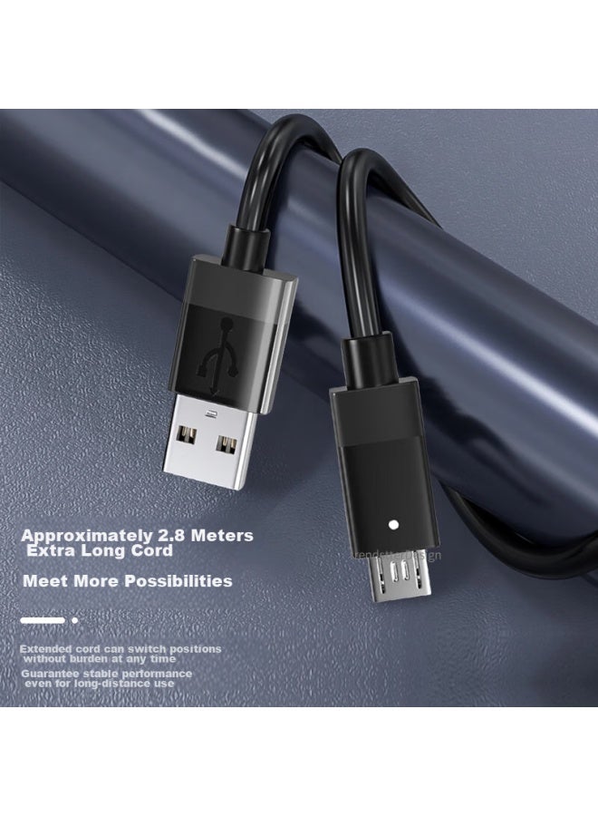 trendsetter Wireless Controller Cable For Xbox One S, Ps4 Charging Cable, Windows Phone Android Connection Cable, Microsoft Pc Charging Adapter Cable, Micro Usb To Android Interface - Image 5
