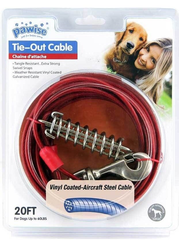 Dog Tethering Cable 6 M - pzsku/Z156491A0F3070A7A2F07Z/45/_/1737087122/42458c08-67c7-4a8e-a73f-b1c35bf10333