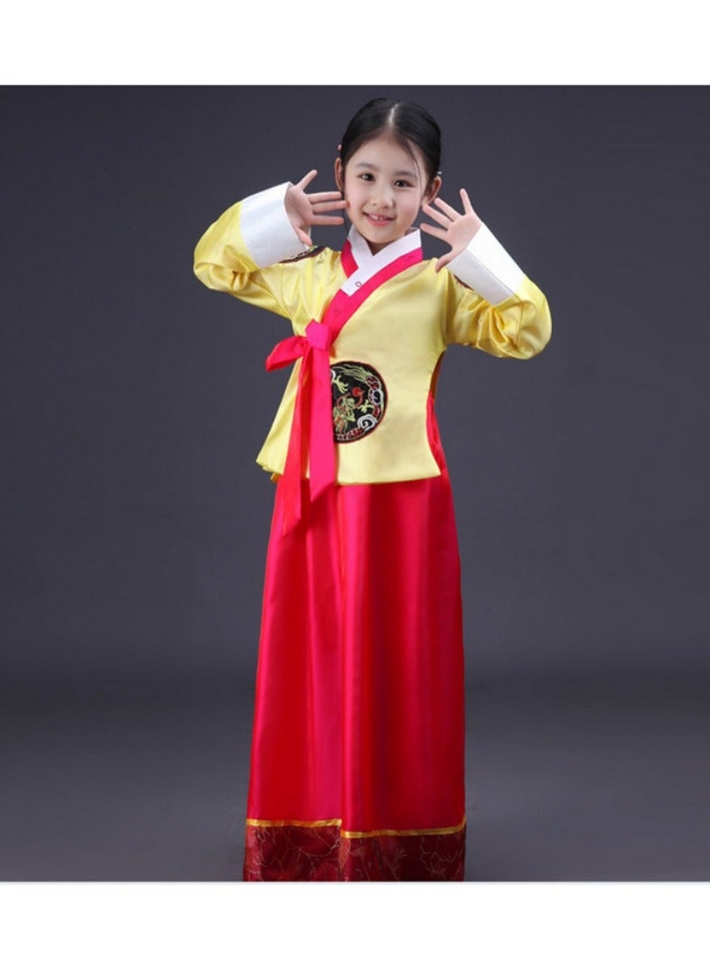 KUYING New Korean Traditional Long Sleeved Dress Cosplay Clothing  - Image 1