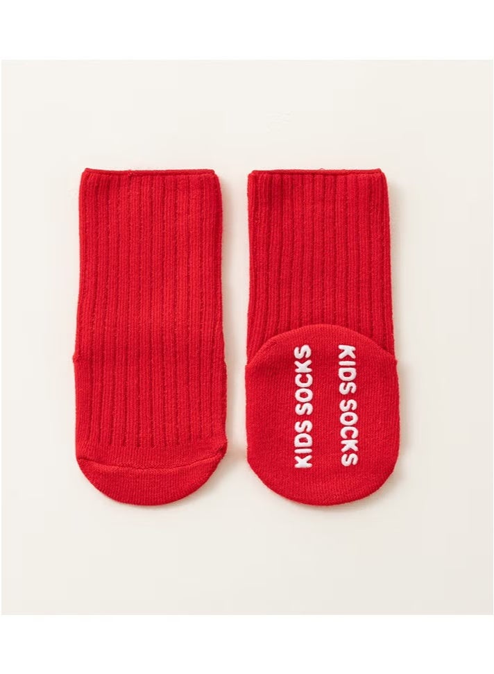Newborn Anti-slip Glue Loose-top Socks Baby Floor Socks 9 Pairs - Image 3