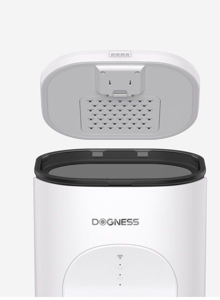 DOGNESS Rover Automatic Food Feeder For Pets White - Image 3