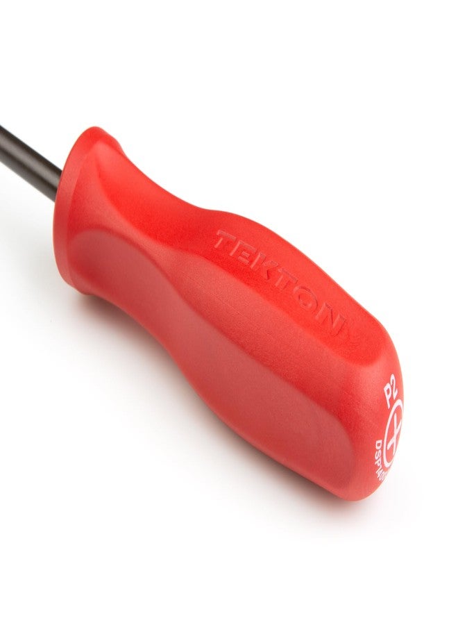 TEKTON Long Hard Handle Black Oxide Blade Screwdriver Set, 6-Piece (#1-#3, 3/16-5/16 in.) | DRV40118 | Made in USA - Image 2