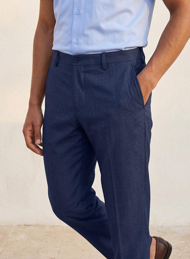 Splash FAV Regular Fit Formal Trousers - Image 5