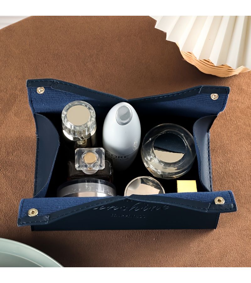 Burgundy Ins Nordic Tissue Box Drawer Holder for Living Room Car Coffee Table - Image 4