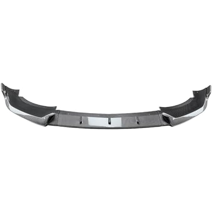 FINMOKAL Carbon Fiber Look Front Bumper Lip Splitter Spoiler Lower Protection Compatible with BMW X6 G06 M Sport 2019 2020-2023 - Image 4
