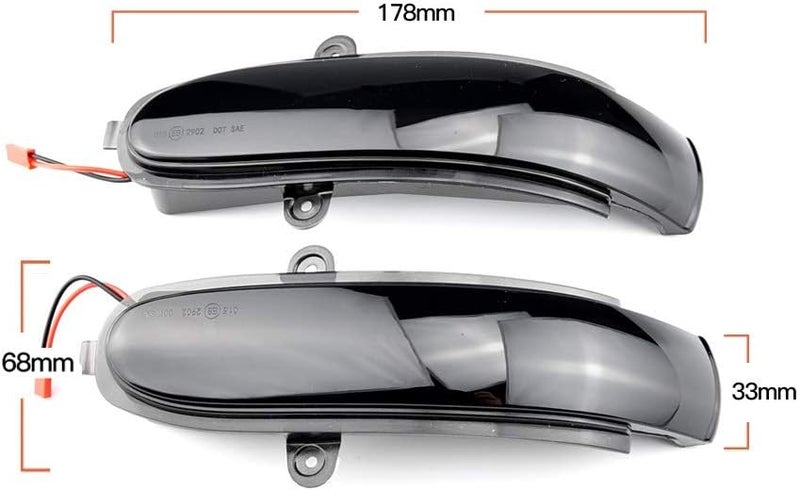 QASULER Dynamic Turn Signal Lights for Mercedes-Benz - Image 2