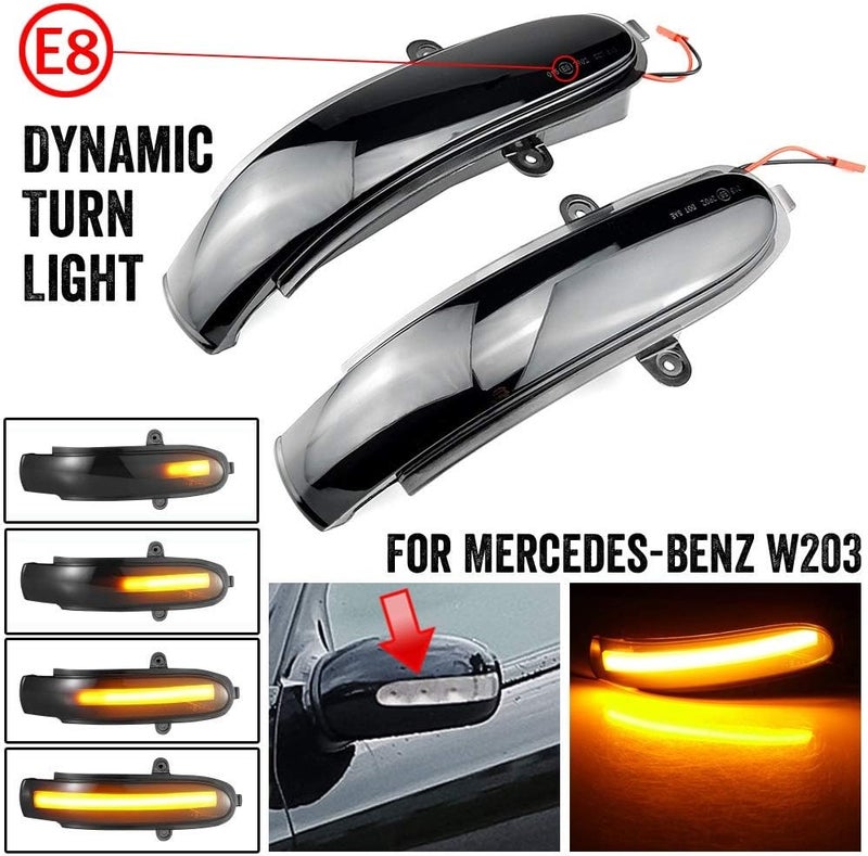 QASULER Dynamic Turn Signal Lights for Mercedes-Benz - Image 5