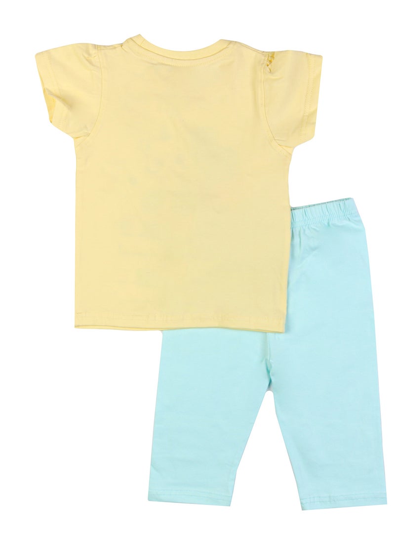 Zercon Summer Pajama Set for Girls - Summer Set for Girls - Image 3