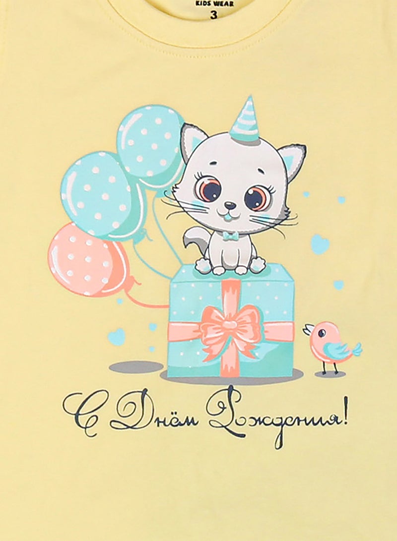 Zercon Summer Pajama Set for Girls - Summer Set for Girls - Image 2