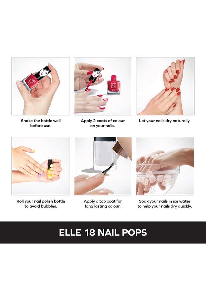 Elle18 Elle 18 Nail Pops 186 5Ml  - Image 5