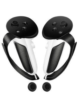 مقابض تحكم لـ Meta Oculus Quest 3، أغطية مقبض سيليكون VR غير قابلة للانزلاق مع أشرطة مفصل قابلة للتعديل، متوافقة مع قاعدة الشحن والبطارية الرسمية، وواقي ملحقات الواقع الافتراضي - pzsku/Z15656B57A8F1406E362BZ/45/_/1709963024/0c9f7492-73ab-40f4-a017-26d3b7edbe0d