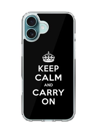 For iPhone 16 Plus Case [Compatible with MagSafe] Slim Magnetic cover Clear Phone Case - Keep calm and carry on - pzsku/Z156574B2C46C0F724579Z/45/_/1730709564/24905ef1-f0ab-4055-aa3d-8891145381c5