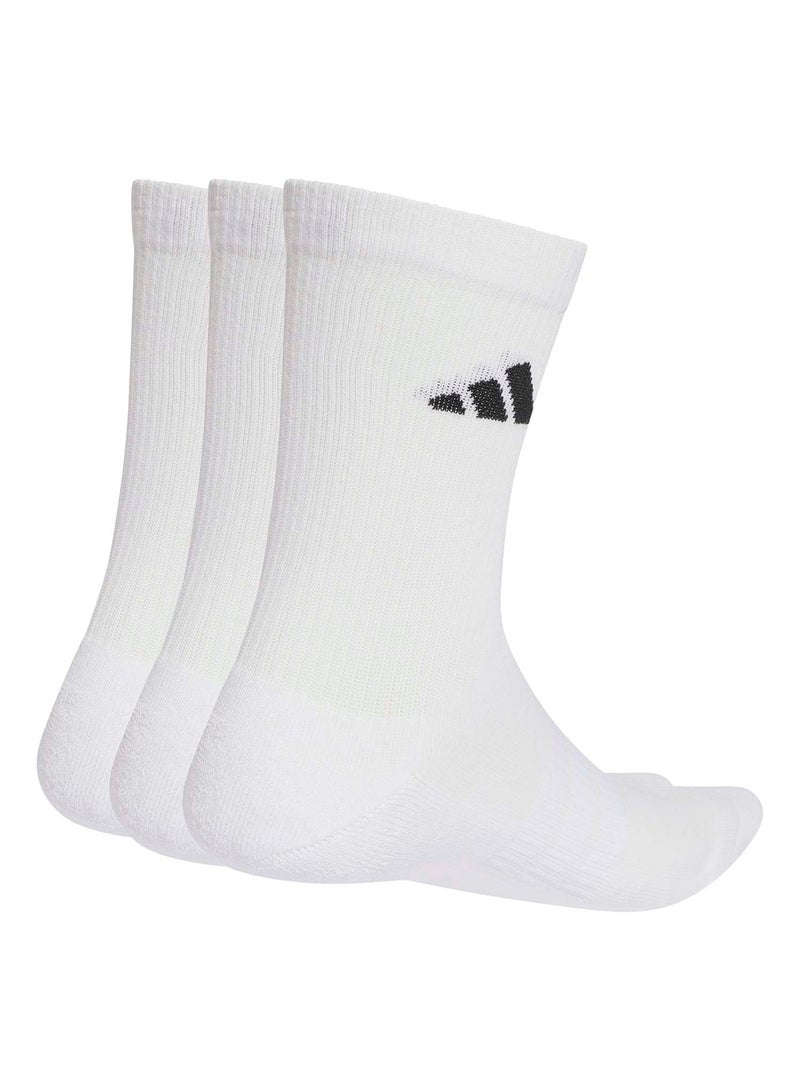 Adidas Cushioned Sportswear Crew Socks 3 Pair Pack - Image 2