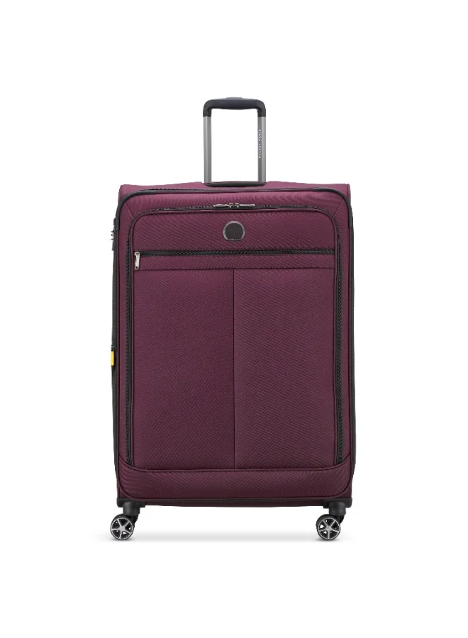 DELSEY Priscilla 4-Wheel Spinner Trolley 80cm Purple