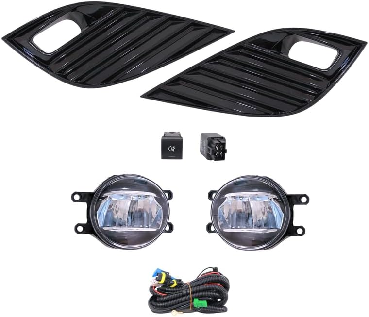 VISH LED Fog Lamp with Cover for Camry (2018-2020) Aftermarket Replacement - Image 2