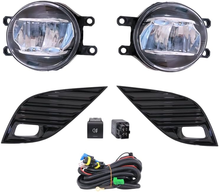 VISH LED Fog Lamp with Cover for Camry (2018-2020) Aftermarket Replacement - Image 1