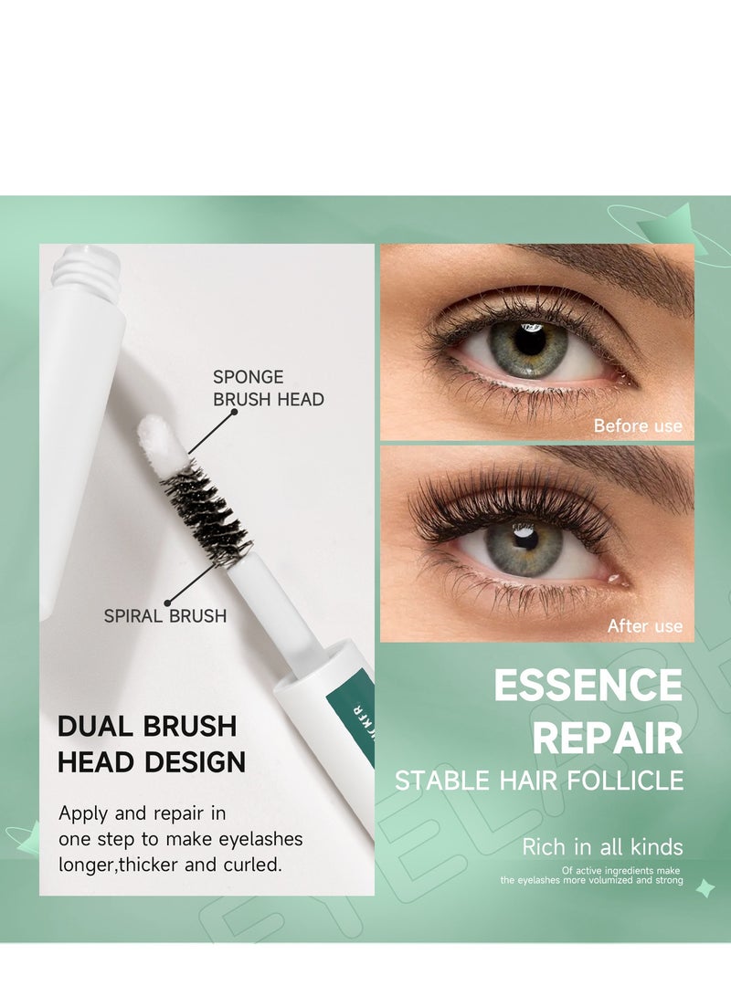 She Loves Eyelash Ampoule For Longer, Thicker And Stronger Biotin Hair Regrowth Ampoule Roller Stick Type Natural Treatment Oil Scalp Care For Thicker And Fuller Hair Enhancer D - Image 5