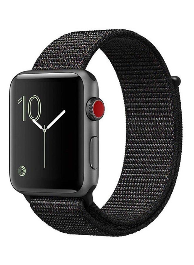 EHOME Replacement Band For Apple Watch Series 3/2/1 Black - Image 1