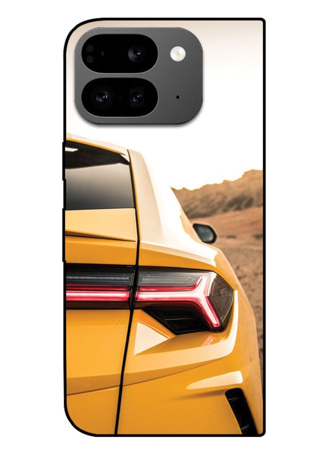 الصيد العين غطاء حماية مطبوع لهاتف جوجل بيكسل فولد - شعار لامبورغيني - Image 1