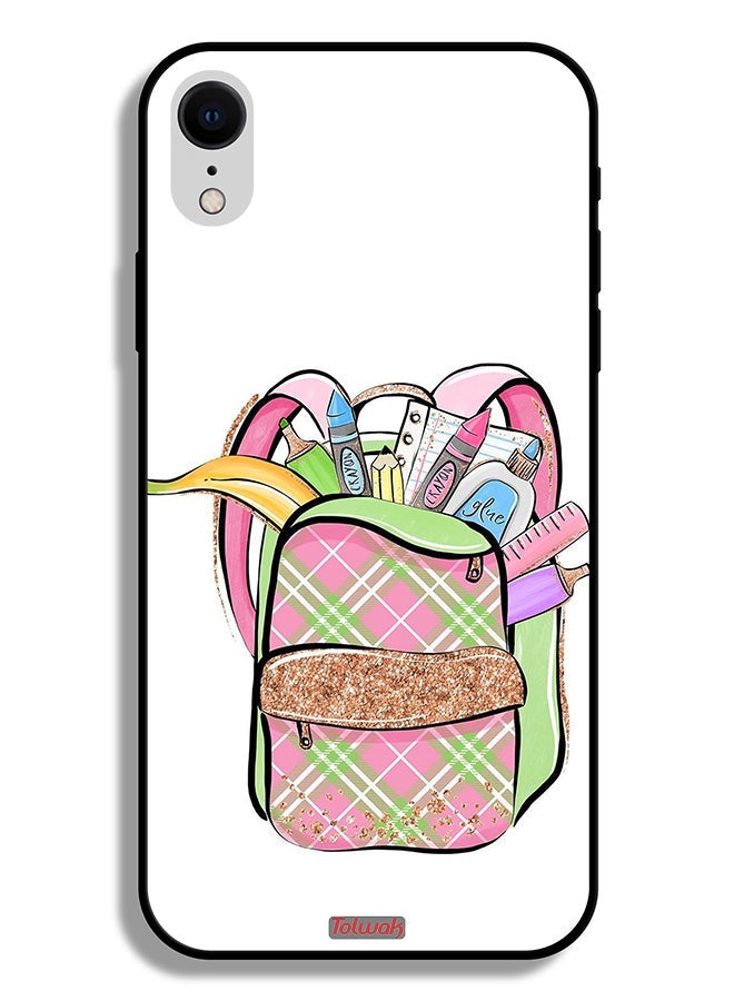 Tolwak Apple iPhone XR Protective Case Unicorn Girl Bag - Image 2