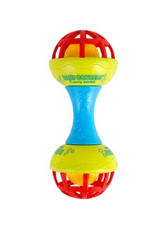 turtees Turtees™ Colorful Attractive Plastic Non-Toxic Handball Stick Baby Rattle Toys for Babies Fun Time  - Image 1