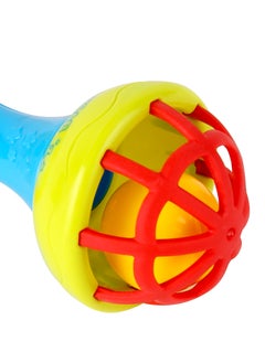 turtees Turtees™ Colorful Attractive Plastic Non-Toxic Handball Stick Baby Rattle Toys for Babies Fun Time  - Image 3