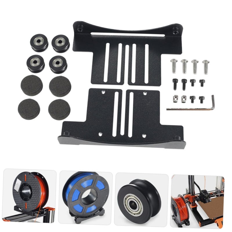 Aluminum Filament Holder Mount Bracket Compatible With 3D Printer Spool Rack - Image 4