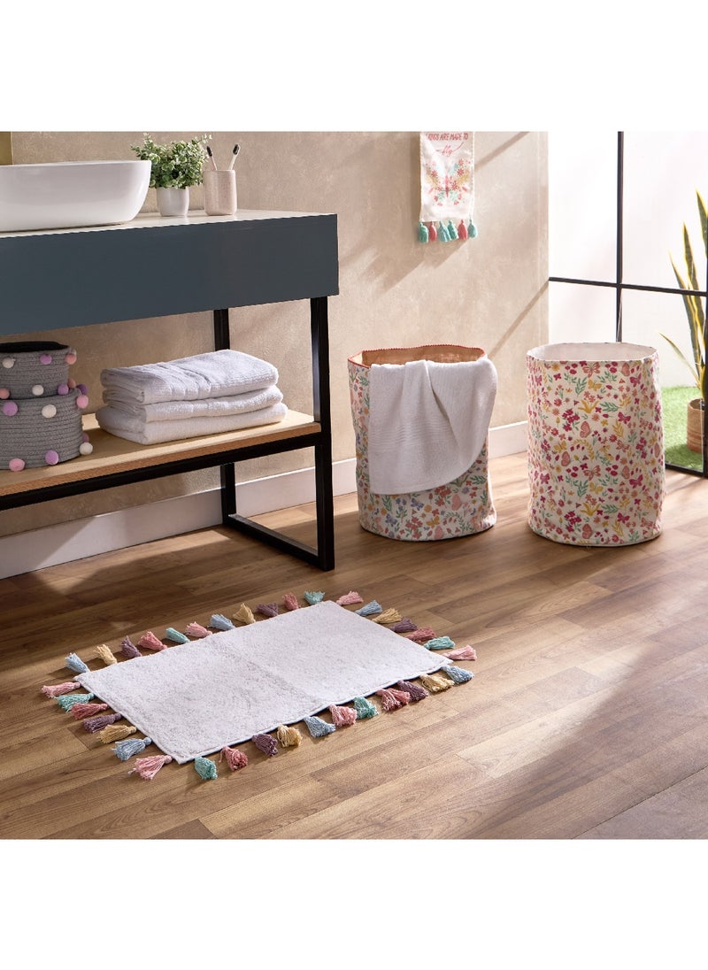 Flutterby Springtime Printed Storage Basket 35 x 40 x 35 cm