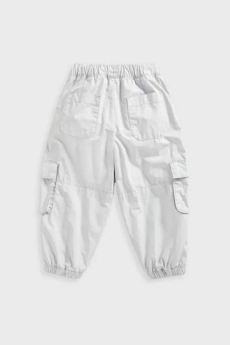 mothercare Grey Parachute Trousers