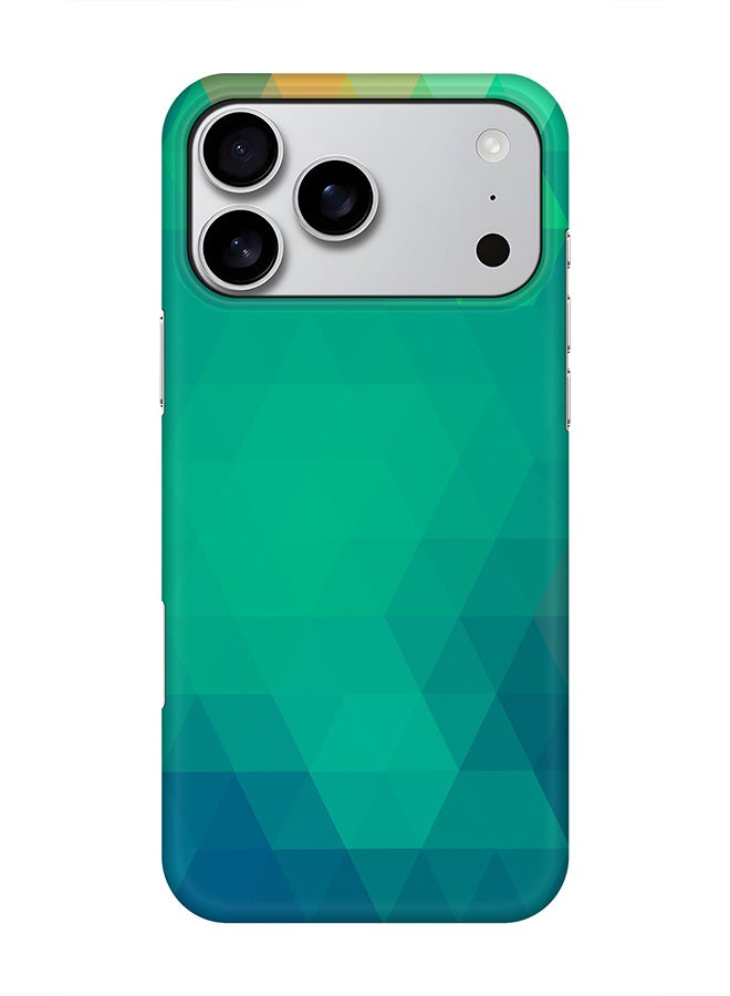 Stylizedd For iPhone 17 Pro Max,Case, [Compatible with MagSafe] Magnetic cover Slim fit Protection Matte, - Emerald Prism