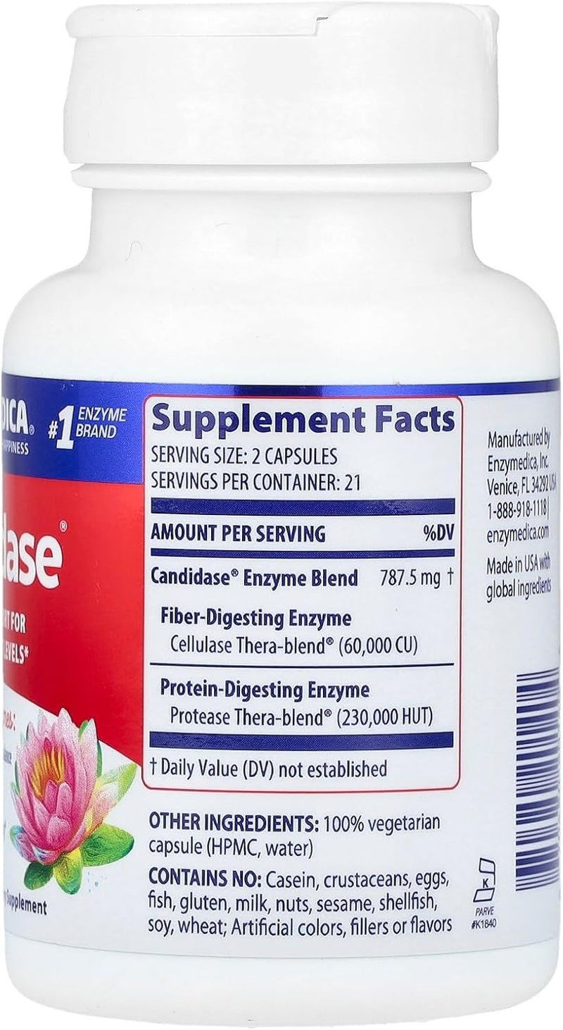 Enzymedica Candidase Dietary Supplement - Image 2