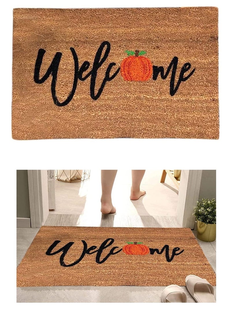 KASTWAVE Anti Slip Decorations Carpet Front Door Doormat Blanket Welcome Home Decor Mat with Bottom for Indoor Outdoor  - Image 1