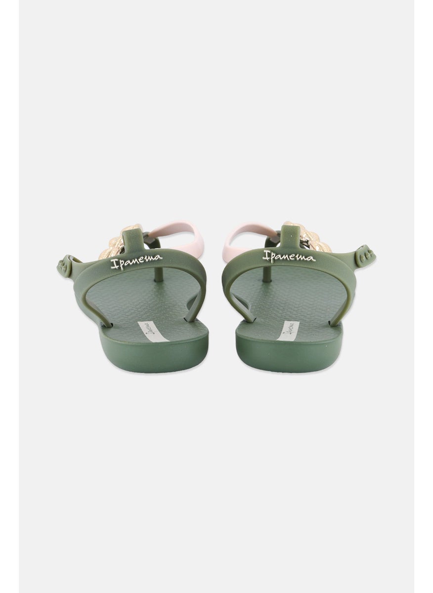 Ipanema Women Salty II Snap Fashion Sandals, Olive Combo  - Image 3
