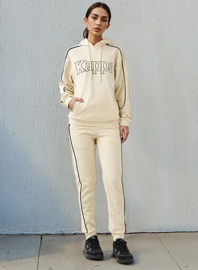 Kappa Kappa Women Regular Fit Flexi Waist Joggers with Pockets