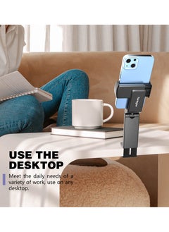 Digipace Universal in Flight Phone Mount, Handsfree Phone Holder for Desk with 360 Degree Rotation  - Image 4