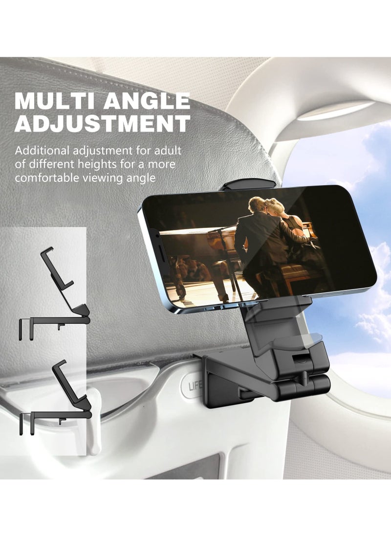 Digipace - Universal in Flight Phone Mount, Handsfree Phone Holder for Desk with 360 Degree Rotation - Image 1