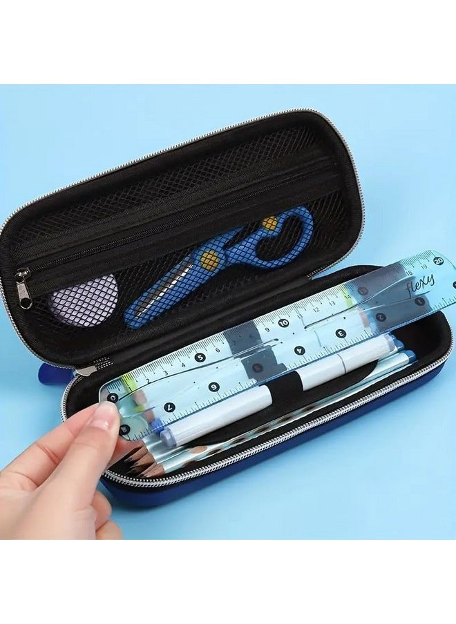 DD RETAILS DD RETAILS 3D Cover EVA Pencil Case || Large Capacity Pencil Pouch for Boys & Girls || Cartoon Design Pencil Box/Case/Pouch for School (Print May Very) (Pack of 1) (Space Man)  - Image 3